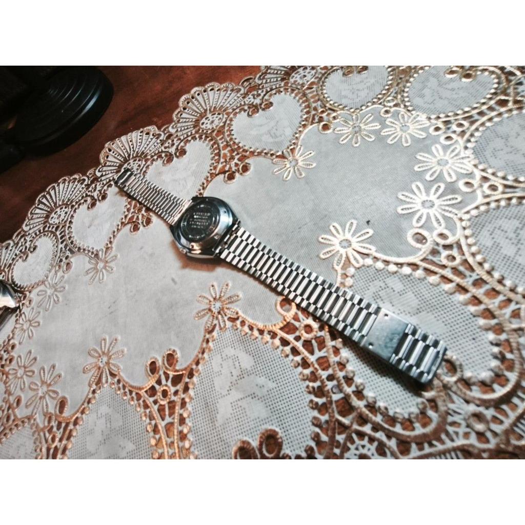 Used 70s CITIZEN Navy Blue Dial Day-Date Automatic