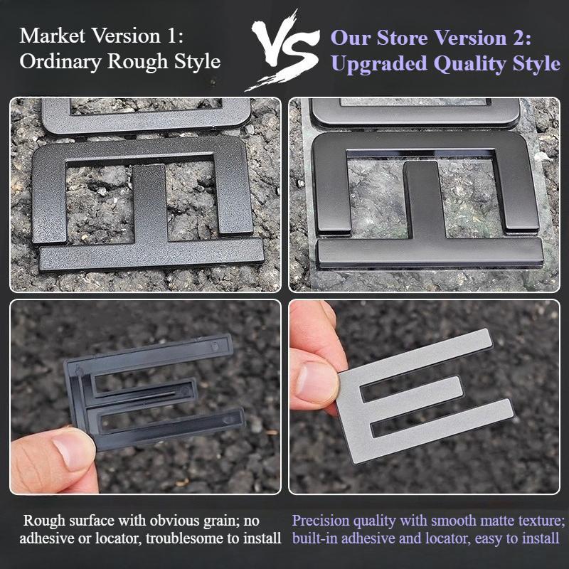 For Jetour T2 Tailgate Letter Badge JETOUR Logo Decal ABS Material With Installation Locator Car Exterior Trim Sticker