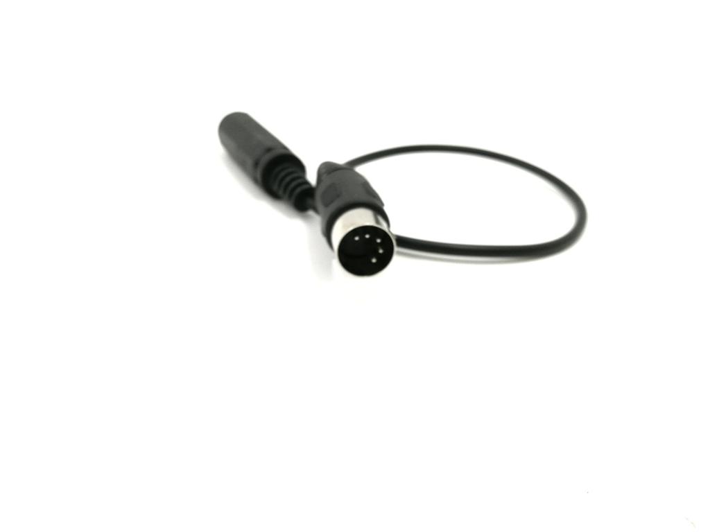 SinLoon 30cm MIDI DIN Male To Monopris TRS Stereo Audio Cable for MIDI Electric MIDI DIN Cable, 5-Pin 6.35mm (1/4") Keyboards, Synthesizers, Organs,