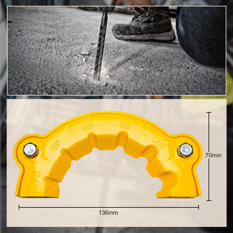 Precision Drill Bit Sharpening Guide Tool Multiple Groove Sizes D4,D5,D6,D8,D10,D12 Compatible A Wide Range Of Drill Bit Sizes