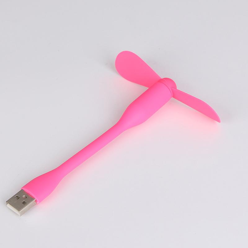 Usb Small Fan Flexible Bendable Fan For Power Bank Laptop Pc Ac Charger Portable Hand Cool Mini Fan For Computer Summer Gadget