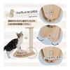 PAWZ Road Cat Toy, Wooden, Solo Play, Claw Sharpening Pole, Natural Sisal Hemp Rotating Ball for Cats, Educational Pom Pom Toy, Natural Safe