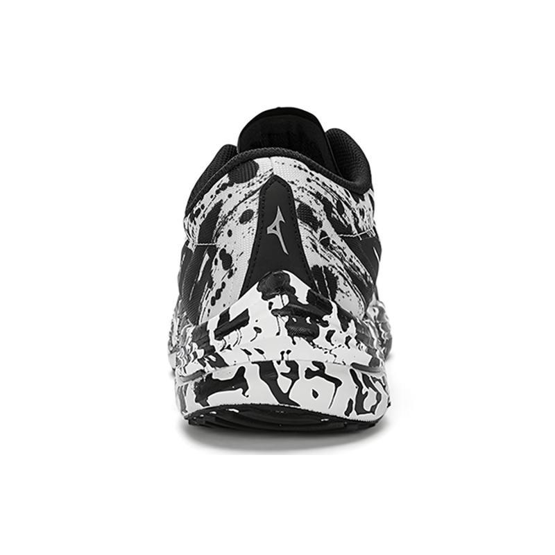 Mizuno Buty Wave Rebellion Flash 'White Black Splatter' J1GC233604