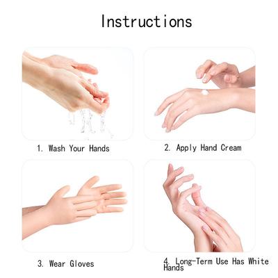 Sebs Long Moisturizing Waterproof Anti-Drying Exfoliating Whitening Gloves