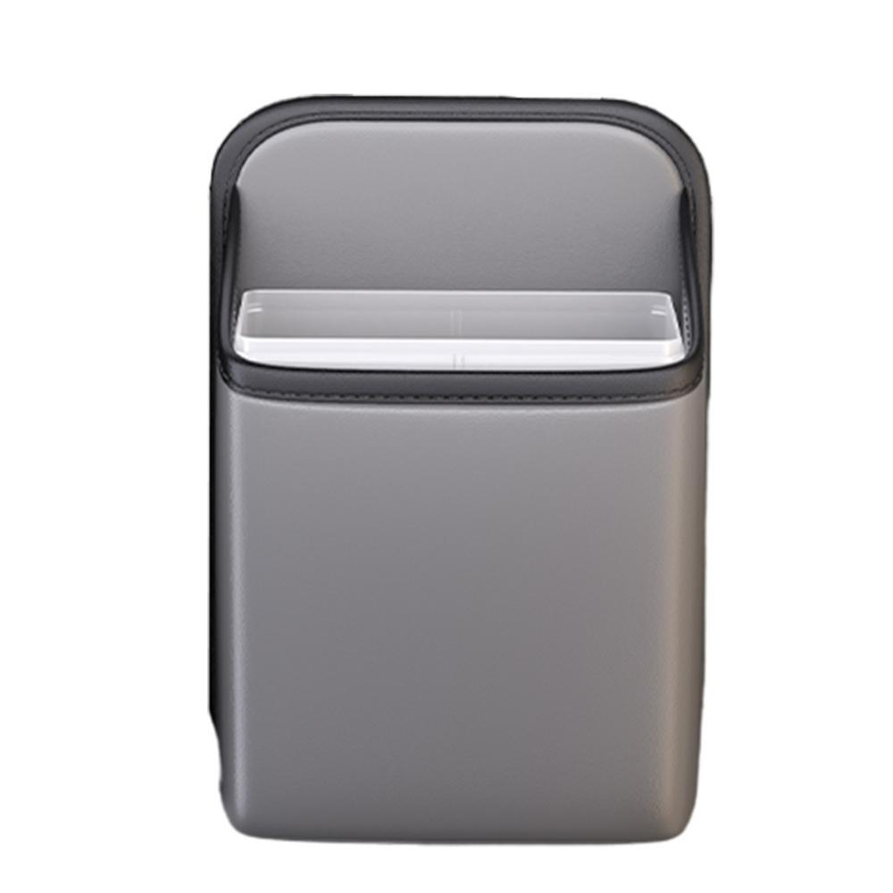 Back Seat Storage Auto Garbage Can Storage Boxes Leakproof Backseat Trash Bin Car Storage Organizer For Toddler Car Seats
