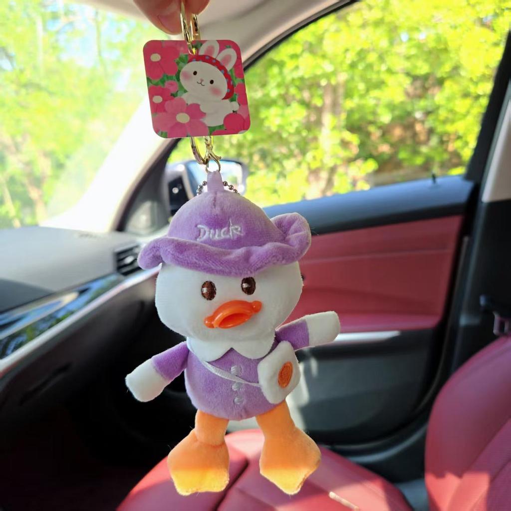Viral Go-Go Duck Plush Toy: Cute Backpack Pendant & Internet-Famous Ornament