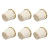6Pcs Small Lamp Shades Safe Soft Easy Installation Modern Light Weight Table Lampshade for E14 Bulb