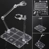 Transparenter Actionfiguren-Display-Ständer Montage Bewegliche Actionfiguren-Basisablage PVC Gundam Modelle für HG 1/144 Kino Spiel