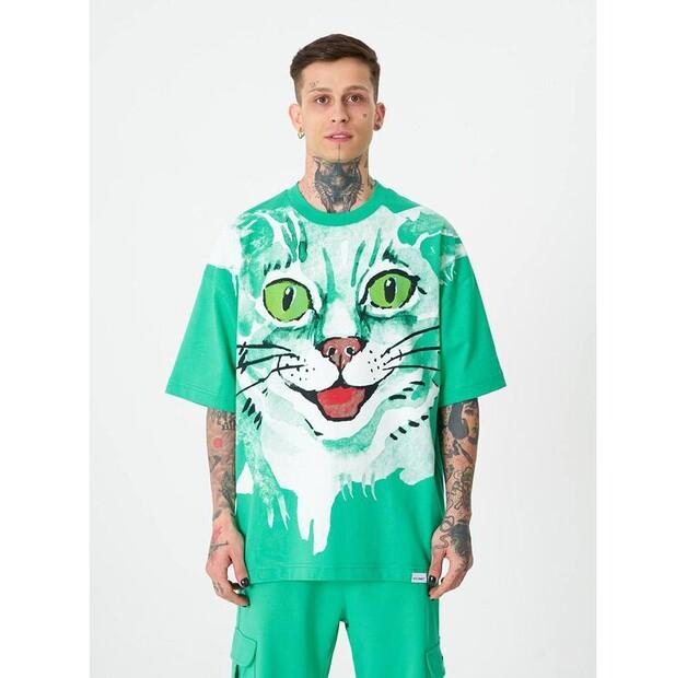Футболка Machinist Runaway Cat EU S