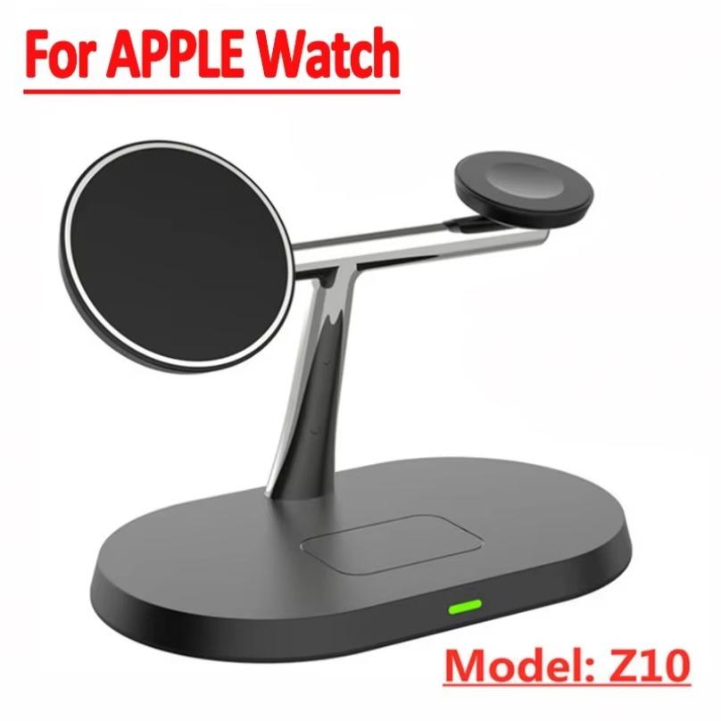 3 In 1 30W Magnetic Wireless Charger Stand For Magsafe iPhone 16 15 14 13 12 Airpods Pro Apple Watch 8 7 Fast Charging Station