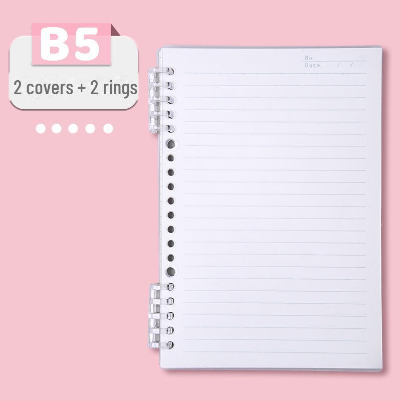 

Обложка для книги формата А5 с отрывными листами, переплет на пружине В5, записная книжка с пряжкой и зажимом