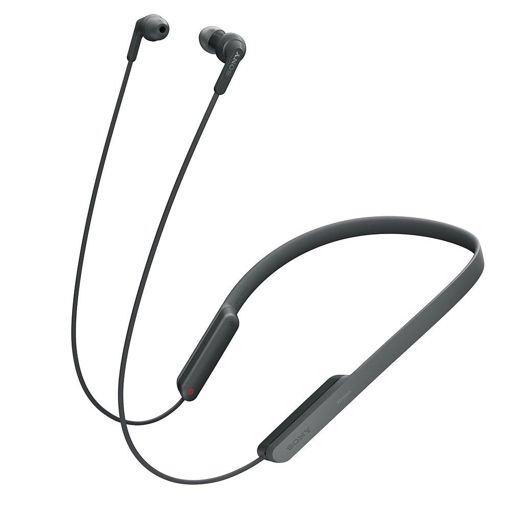 Sony Wireless Bluetooth with Remote and Black MDR-XB70BT Earbuds Compatible, Mic,