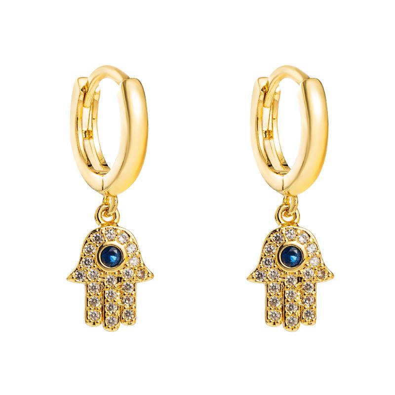 Creolen-Ohrringe für Damen, böhmische O-Form, kreative Reisperlen, übertriebene Accessoires, Ohrringe