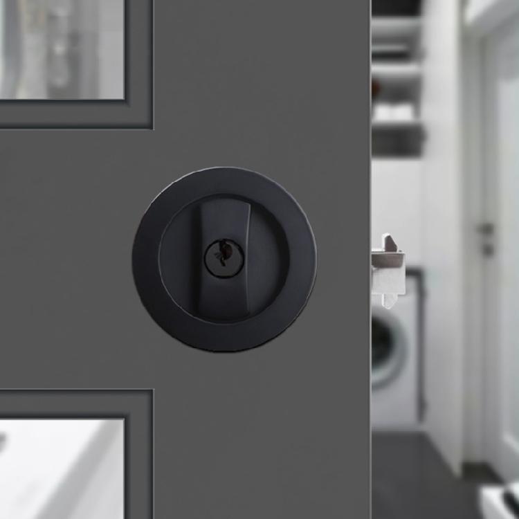 Eingang Rund Schiebetorriegel Riegel Beschläge für 35-55mm Türstärke