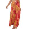Fashion Bohemia Style Personalized Casual Pants Female 2024 Summer New Arrival Personality Slimming Printed High Waist Loose Pants