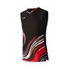 Li Ning Badmintonová série V-výstřih s potiskem písmen Pár tílko Unisex topy AVSW027-1