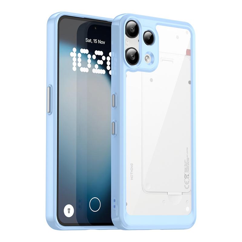 Transparente Bunte TPU Hülle für Nothing Phone 3a Lite Schutzhülle Klare Fundas Coque Capa