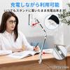 Tablet Stand Latest Incredibly Smartphone PC for Bedside Floor or Tabletop Foldable Fixed Arm for iPad and Multiple Japanese Instruction Manual