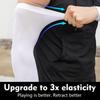 1/3 Pair Summer UV Protection Fingerless Arm Sleeves for Men's Plus Size, Quick Dry, Breathable Lightweight Cool Silk Arm Sleeve