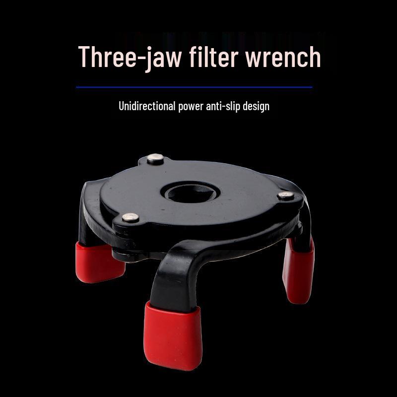 

Anti-Slip Three-Claw Oil Filter Wrench for Easy Removal