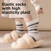 Female Autumn and Winter Thick Warm Hair Ring Heat Storage Does Not Freeze Feet Home Floor Tube Socks