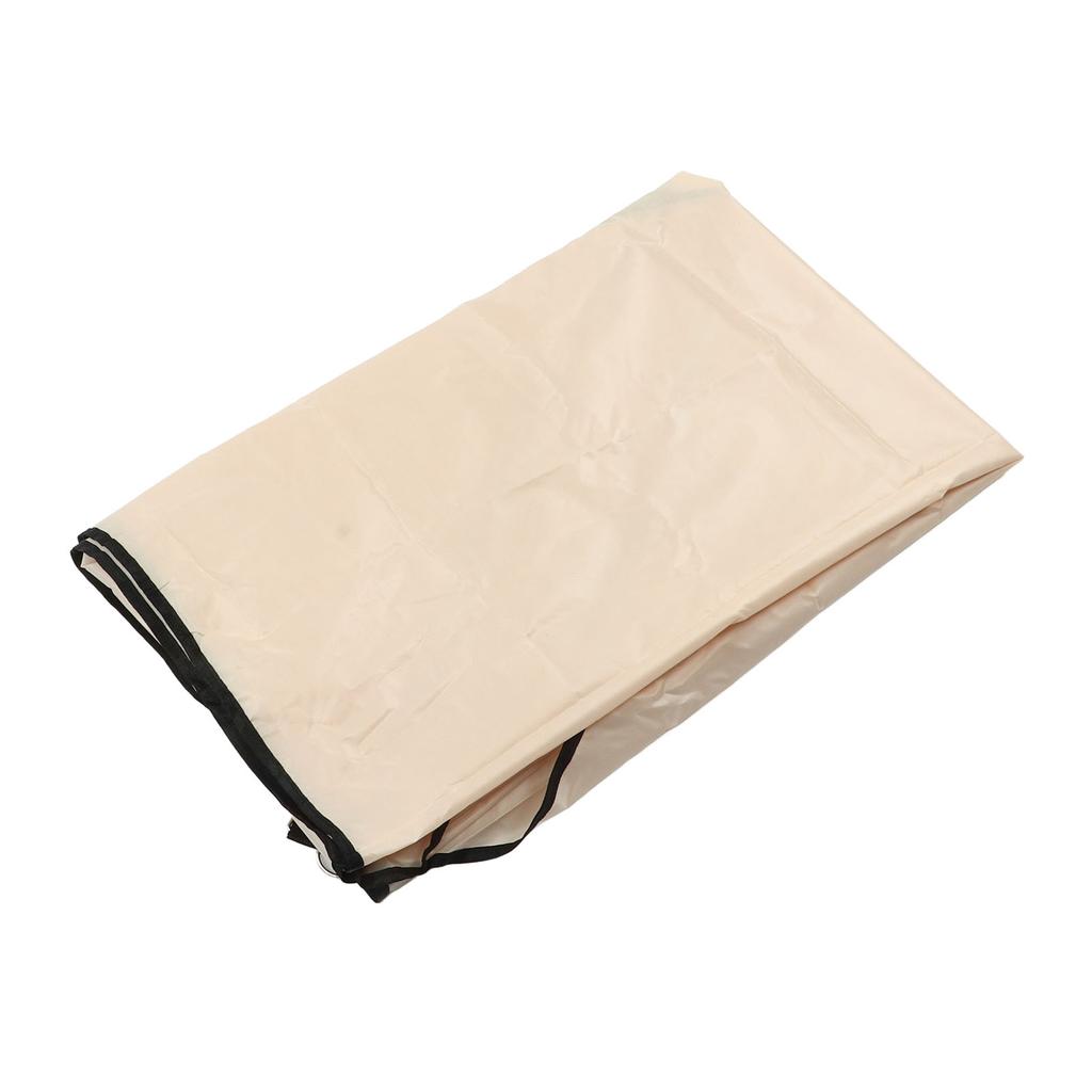 Dreieckiges Sonnensegel Vordach Outdoor Sonnenschutz Markisen UV-Block Sonnenschutznetz Regendicht Milchig