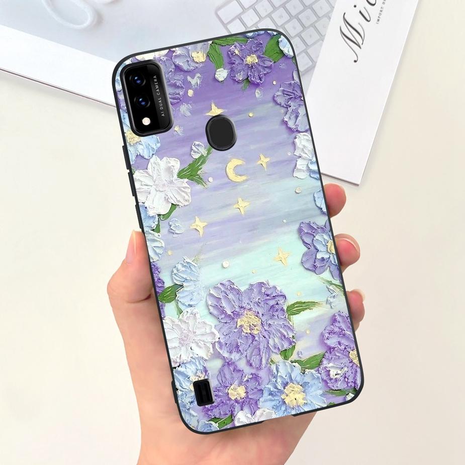 For ZTE Blade A51 Case BladeA71 Cute Astronauts Cartoon Cover Soft TPU Phone Case For ZTE Blade A71 A7030 BladeA51 Fundas Bumper