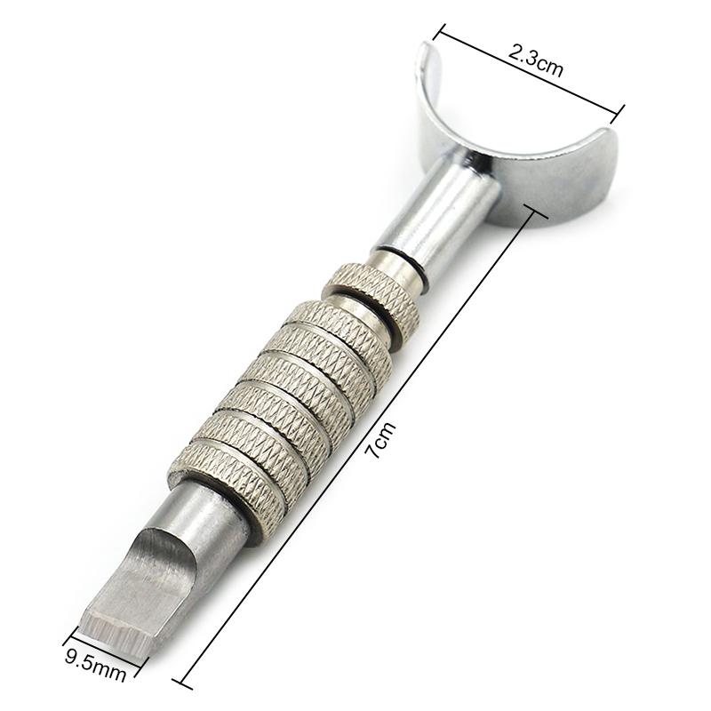 1pcs Faux Leather Punch Rotary Sculpture Tool, DIY Engrave Carving Tool For Handmade Creative Leather Craftwork Art Projects