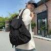 Casual Nylon Drawstring Backpack Lightweight College Student Schoolbag Canvas Shoulder Bag  Student