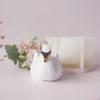 Bird Shaped Candle Silicone Molds, Fondant Molds for Candle Soap Table Ornaments Gypsum Decorations, Epoxy Resin Molds