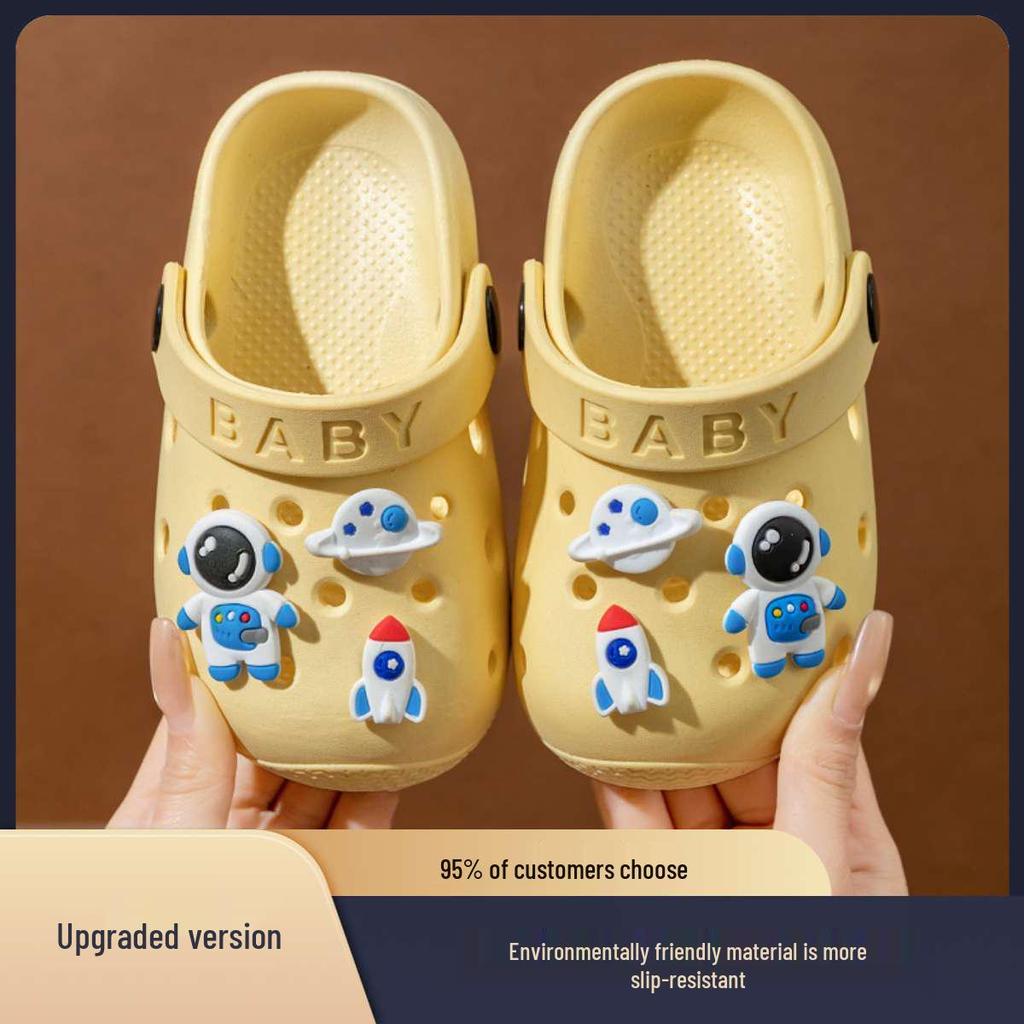 2026 Bestselling Kids' Closed-Toe Clogs: Unisex, Soft, Non-Slip Sandals for Home and Outdoor Use