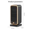 500W Portable Winter Electric Heater Household Quick Heating Hot Air Blower Energy Saving PTC Heater