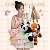 TreasuringU Kawaii Aniamls Backpacks Cute Red Panda Fox School Shoulder Bags Children Crossbody Bags Birthday Gifts
