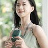 Portable Hanging Neck Fan Digital Display Strong Airflow Low Noise USB Rechargeable Bladeless Mini Cooling Fan