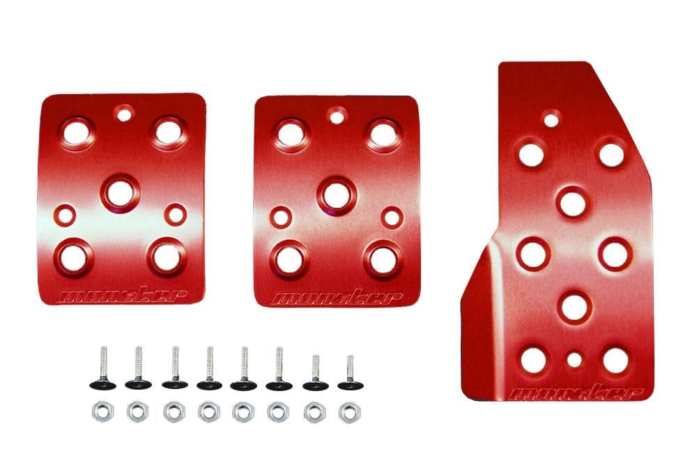 

MONSTER SPORT Sport Driving Pedal Cover Red Anodized Swift Sport [ZC32S]/Swift [ZC72S/ZD72S] For MT Cars [ZC32 MT] 849520-4850M красный