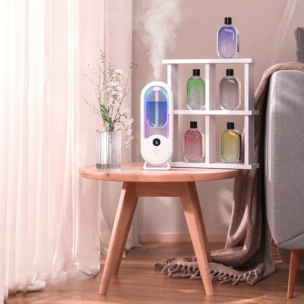 Tragbare Aromatherapie-Maschine Automatische Duftmaschine Lufterfrischer Desodorierer Parfüm-Diffusor Mini-Aromatherapie-Maschine