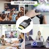 HDMI Cable 4K 60Hz HDMI-Compatible Ultra HD 1080P 120Hz High Speed Video Audio HDMI 2.0 Cable For PS4 TV Laptop Monitor Rtx3080