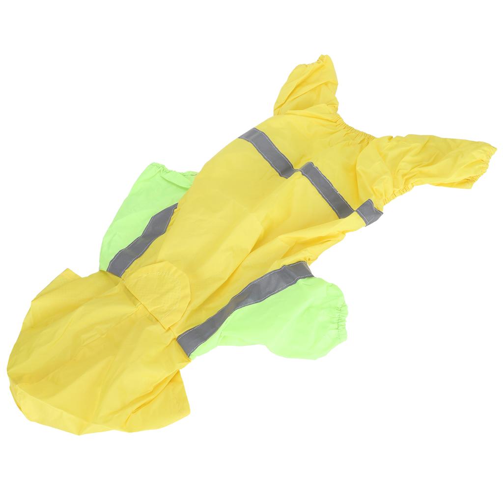 Płaszcz przeciwdeszczowy dla zwierząt Wodoodporna kurtka dla psa z paskiem odblaskowym Oddychająca Lekka do spacerów na świeżym powietrzu