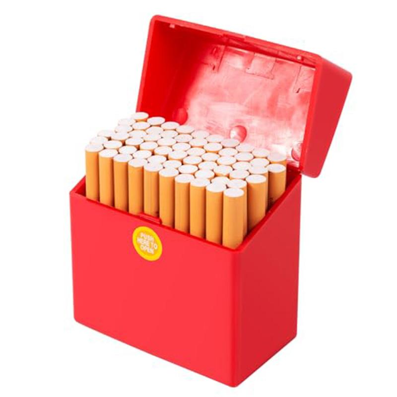 Cigarette Box 50 Thick Cigarettes Large Capacity Cigarette Box Bulk Cigarette Storage Container Cigarette Storage Container
