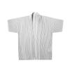 Men’s Loose Fit Pleated Five-Sleeve Jacket, Spring-Autumn, Plus Size, Japanese Style Dōha