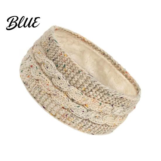 Fashionable Twist Knit Head Wrap Winter Headbands for Women Thickened Knitted Ear Warmers Cold Thermal Protection Ears And Forehead Weather