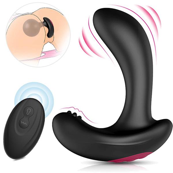 Wireless Remote Control Male Prostate Massager Inflatable Anal Plug Vibrating Butt Plug Anal Expansion Vibrator Sex Toys For Men
