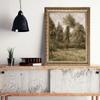 Vintage Neutral Gallery Wall Art European Mountain Lake Landscape Poster And Print Nordic Canvas Painting Living Room Home Decor