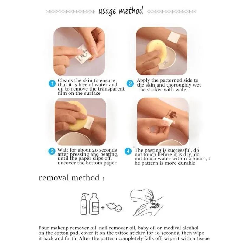 Kpop Demon Movie Hunters Temporary Tattoos Removable Tattoo Stickers for Kids Goodie Bag Stuffers Party SuppliesChristmas Gifts