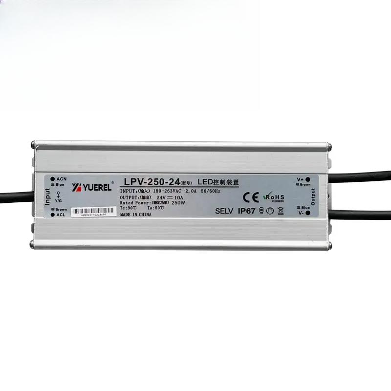

IP67 LPV 200 Вт 250 Вт 300 Вт наружный водонепроницаемый выключатель питания 180-2630 В переменного тока в 12 В 24 В постоянного тока светодиодный наружный трансформатор
