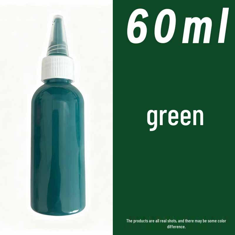 60ml Acrylic Paint Set for Kids - Pointed Bottle for DIY Plaster Dolls & Wall Texture Painting