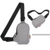 Solid Color Mobile Shoulder Bag Chest Pack Sports Shoulder Crossbody Bag  Girl
