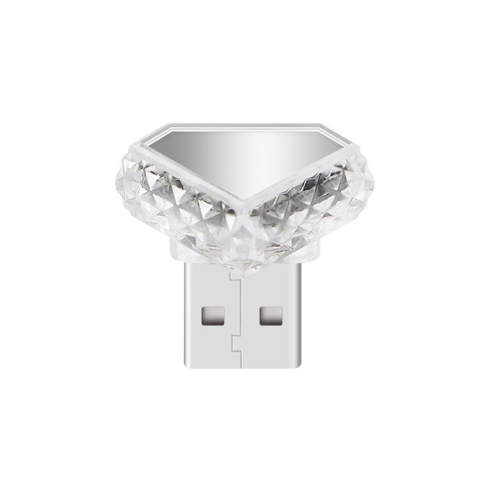 Multicolor USB/Type-C Car Ambient Lighting car Interior LED Atmosphere Lights for Car Decoration,Easy Installation