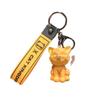 Cartoon Cat Silicone Keychain Cute Gift For Kids And Friends In Various Colors