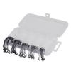 50Pcs Highly Carbon Steel Barbed Fishing Hook Worm Soft Baits Jig Fishes Hook Sharply Fishes Hook for Freshwater Saltwater